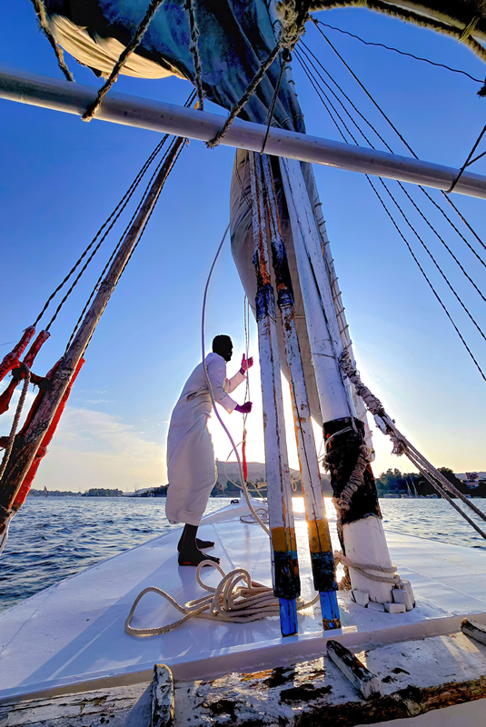 Sailing into Sunrise by MaryAnne Rocan
